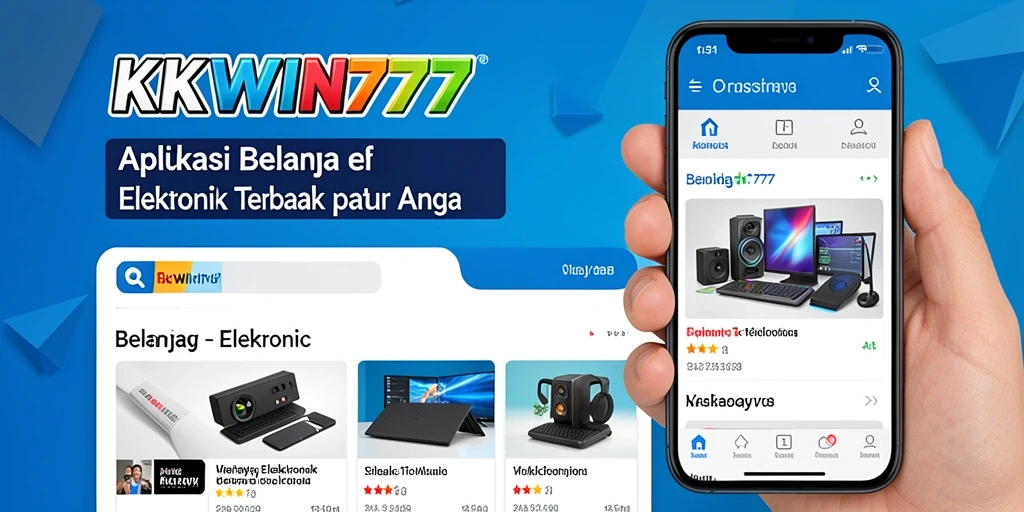 Tampilan antarmuka aplikasi KKWIN777 yang modern dan mudah digunakan.