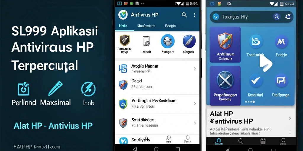 Tampilan antarmuka SL999 yang sederhana dan fungsional.